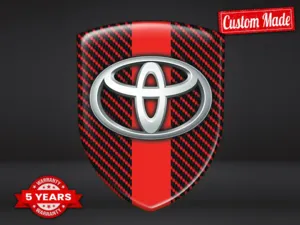 Toyota Emblemi Silicone Auto Sportivi Pregiati Esperti
